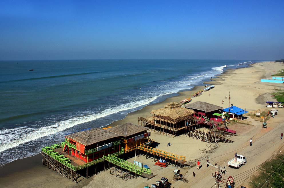 picture of cox's bazar beach